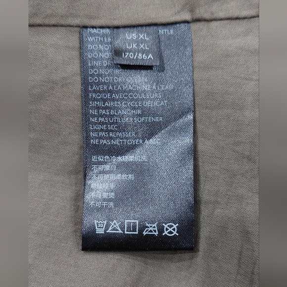 Anthropologie Vegan Leather Pleated Skirt Moss Green Lined Raw Hem Elastic Waist - Picture 10 of 12